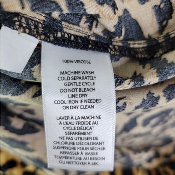 NWT beachlunchlounge Animal Print Shift Sleeveless Dress Medium - Picture 7 of 7